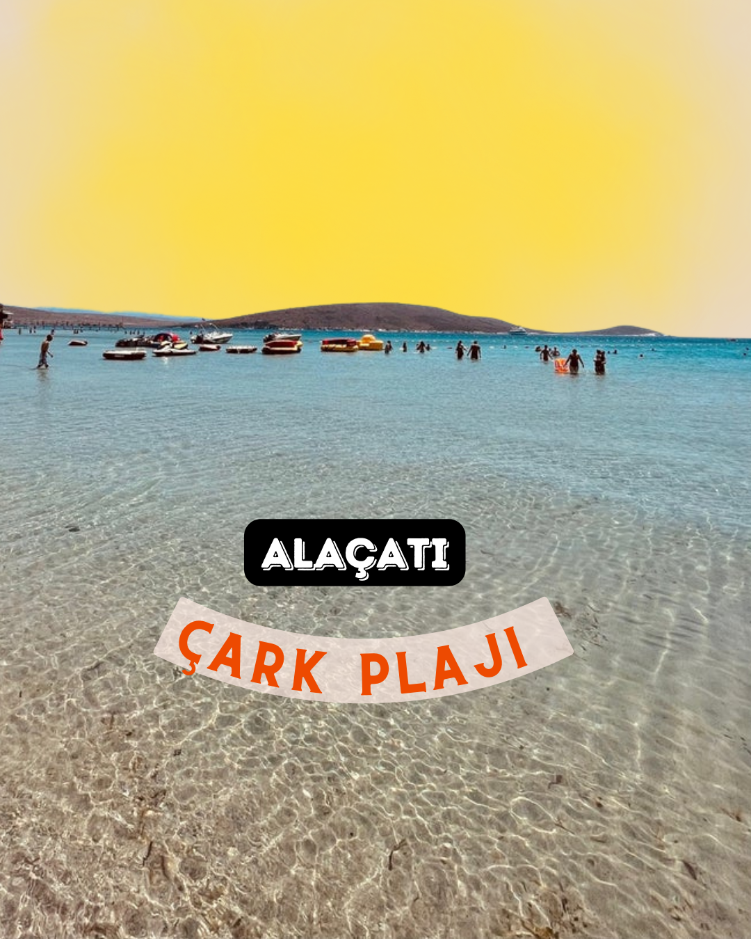 Çark Plajı Çeşme Alaçatı