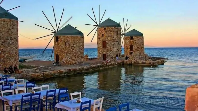 Sakız Adası - Çeşme'den Hareket
