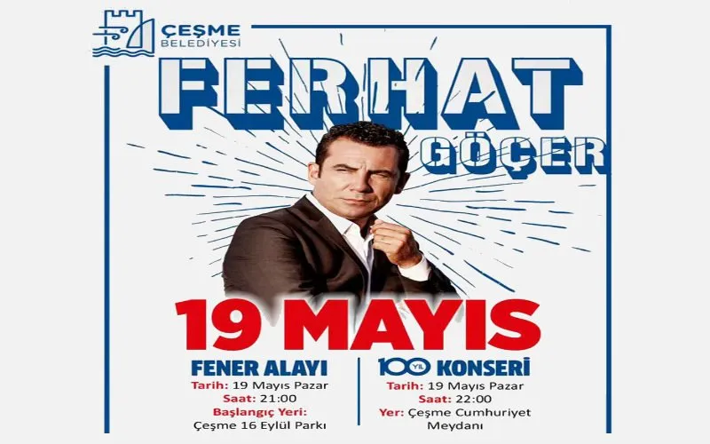 Ferhat Göçer Konseri 19 Mayıs